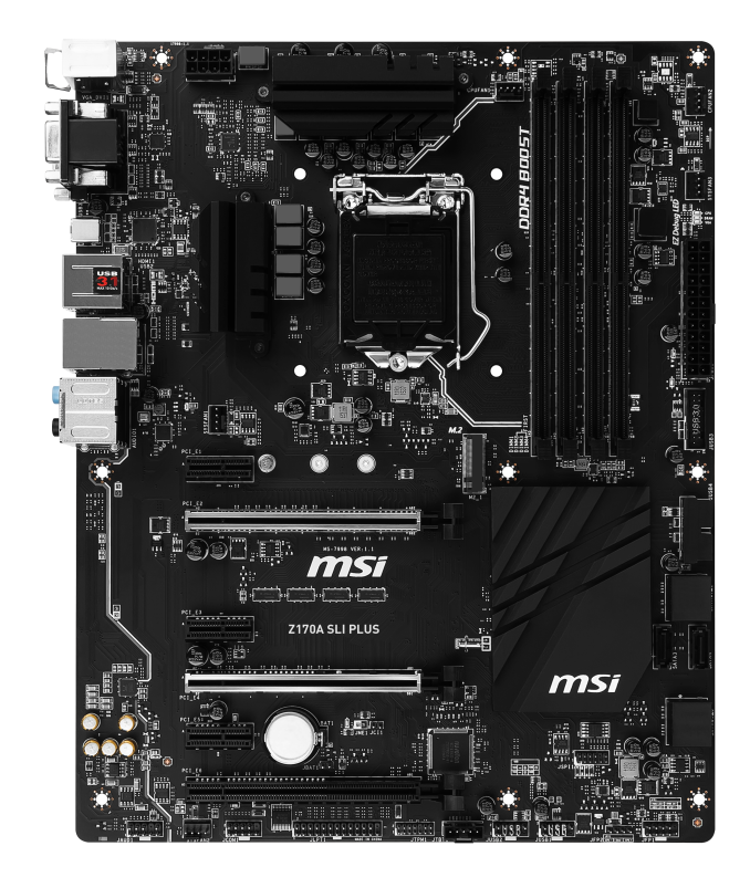 Msi z170a sli plus разгон